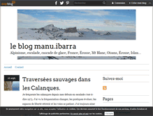Tablet Screenshot of manu-ibarra-alpineguide.com